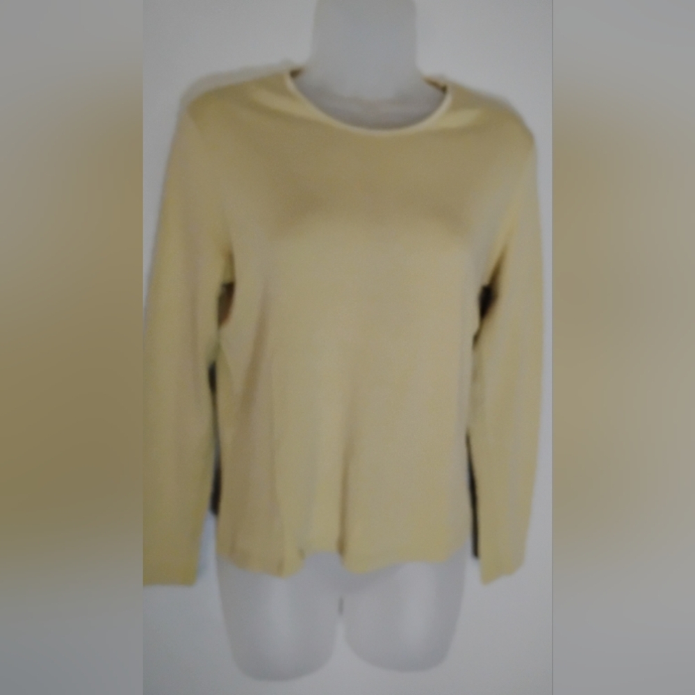 Yellow Long Sleeve Sweater